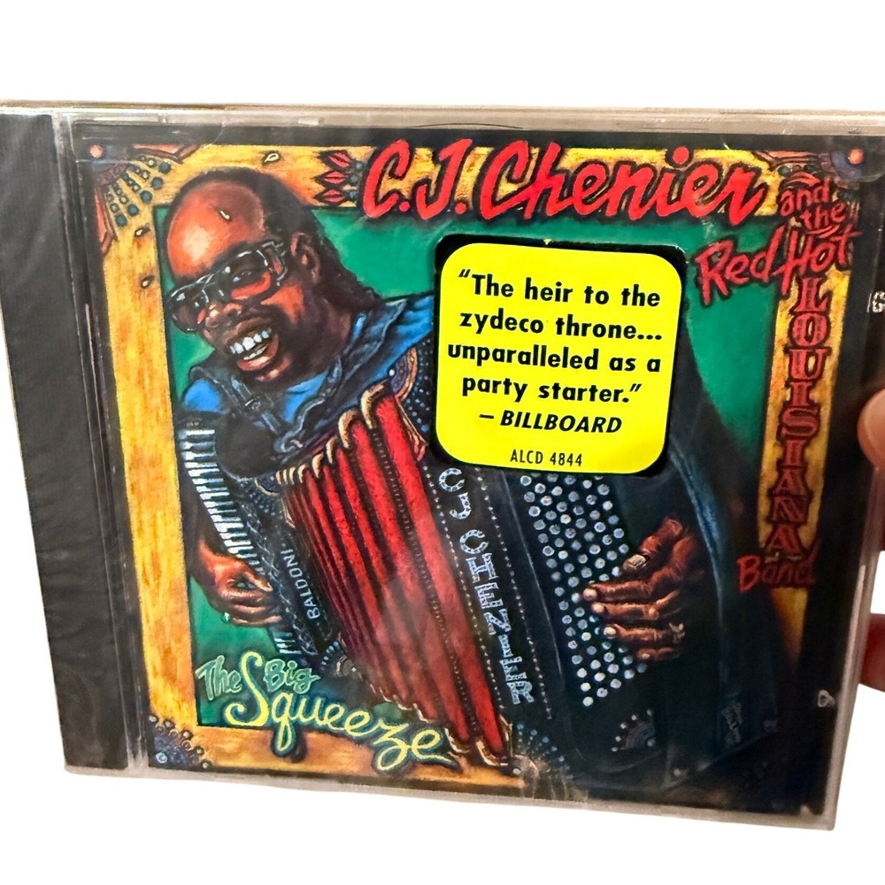 C.J. Chenier The Big Squeeze CD 1996 Red Hot Louisiana Band ALCD 4844 NEW